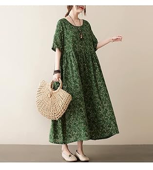 Amazon.co.jp: [MMTYRM] マキシ ワンピース レディース 半袖